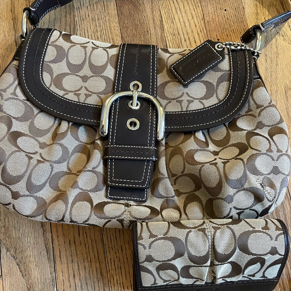 Coach Soho Handbag and Wallet